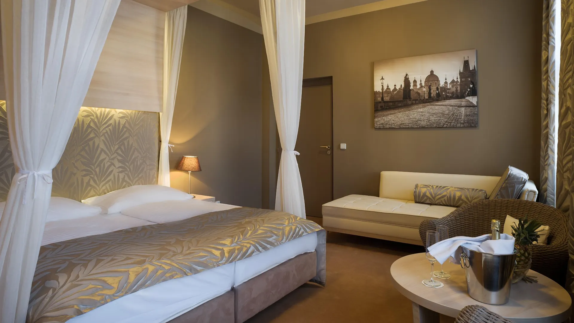 Pytloun Kampa Garden Hotel Прага Чехия